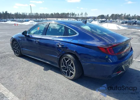 2022 Hyundai Sonata N Line from USA, damaged, VIN 5NPEK4JC4NH134066